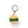 Porta-chaves PVC 3D Hammy o hambúrguer - Foodiemals 