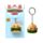 Porta-chaves PVC 3D Hammy o hambúrguer - Foodiemals 
