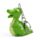 Porta-chaves com luz e som Dinossauro Rugidor LED