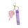 Porta-chaves com líquido para mala PVC QuirKeys Chupa-chupa de unicórnio