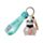 Porta-chaves com líquido para mala PVC QuirKeys Panda