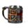 Caneca com Brasão Decorativo Armas de Ouro e Prata