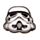 The Original Stormtrooper - set de 4 bases para copos