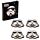 The Original Stormtrooper - set de 4 bases para copos