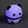 Luz de presença Zoo Pals Panda Mudança de cor e LED 