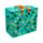 Saco para Lavandaria/Armazenamento com fecho Zip Minecraft Chibi 
