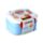 Lancheira Bento com fecho clip e talheres - Foodiemals