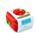 Lancheira Bento com fecho Clip Elidi o Morango Foodiemals