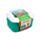 Lancheira Bento com fecho clip e talheres - Minecraft SSS BOOM
