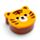 Conjunto de 3 lancheiras com formas Adoramals Tiger