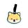 Etiqueta de bagagem PVC Adoramals Shuggs o Shiba Inu