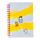 Caderno A5 de silicone com adornos Peanuts Snoopy & Woodstock 