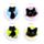 Espelho Compacto - Lucky o Gato preto da sorte