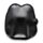 Espelho compacto pequeno com suporte Lucky o Gato preto da sorte