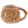 Caneca de cerâmica forma cabeça de Leão