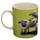 Caneca de Porcelana - Shaun a Ovelha Verde