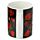 Caneca de Porcelana - Caveiras e Rosas