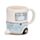 Caneca Cerâmica com forma Caravana Home Is Where You Park It