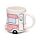 Caneca Cerâmica com forma Caravana Home Is Where You Park It