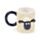 Caneca de cerâmica em forma de Shaun a ovelha