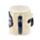 Caneca de cerâmica em forma de Shaun a ovelha