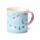 Caneca Porcelana de bordo fino Unicórnio Mágico