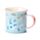 Caneca Porcelana de bordo fino Unicórnio Mágico