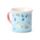 Caneca Porcelana de bordo fino Unicórnio Mágico