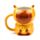 Caneca de cerâmica em forma de Capivara