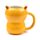 Caneca de cerâmica em forma de Capivara