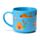 Caneca grande de porcelana Capivara