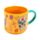 Caneca grande de porcelana - Dia dos mortos