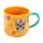 Caneca grande de porcelana - Dia dos mortos