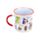 Caneca Porcelana de bordo fino Cavaleiros e Dragões