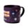 Caneca grande de porcelana Game Over 