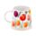 Caneca de grés Tulipas