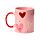 Caneca de Porcelana Amore Hearts Coração