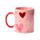 Caneca de Porcelana Amore Hearts Coração