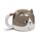 Caneca de cerâmica em forma Beans & Co Gatos Gatsby