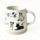 Caneca de grés com ilustrações de cães