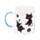 Caneca de Porcelana Lucky o Gato Preto da sorte