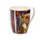 Caneca de Porcelana Lisa Parker Gatos expresso de madeira de bruxa