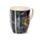 Caneca de Porcelana Lisa Parker Gato do Caldeirão Ferrugento 