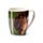 Caneca de Porcelana Lisa Parker Gato aguardando aventuras