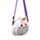 Bolsa de tiracolo em pelúcia Adoracorns Astra o unicórnio