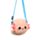 Bolsa de tiracolo em pelúcia Adoramals Maddie o Axolote