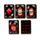Cartas de jogo Caveiras e Rosas