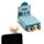 Acessórios Adoramals (figuras 3D) para telemóvel: Axolote, Preguiça, Capivara e Gato