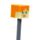 Caneta apagável com topo de silicone Minecraft Alex
