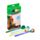 Conjunto de 4 canetas apagáveis com topo de silicone Minecraft Chibi